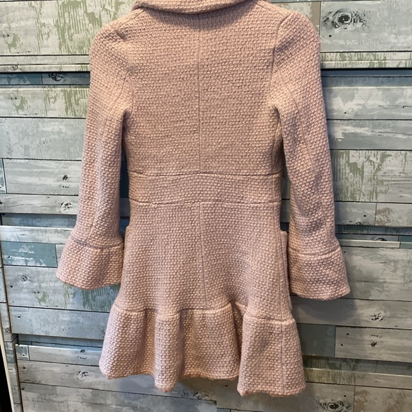 RARE MOSCHINO CHEAP AND CHIC PEPLUM WOOL JACKET/COAT - Picture 6 of 8